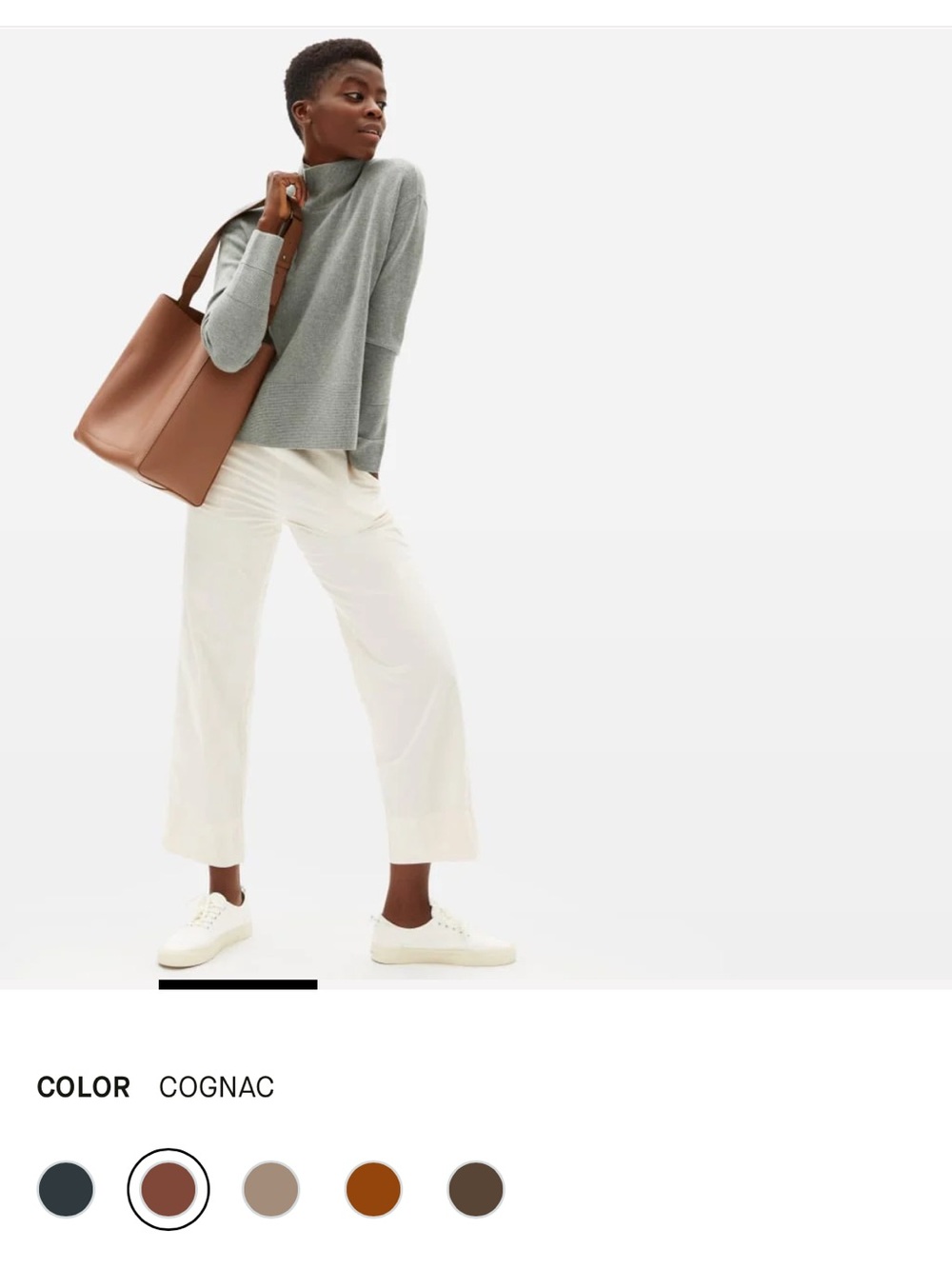 Everlane Brown Leather Tote Bag - Picture 15 of 15